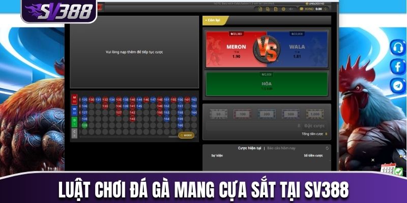 Luật chơi đá gà tại SV388 chi tiết nhất